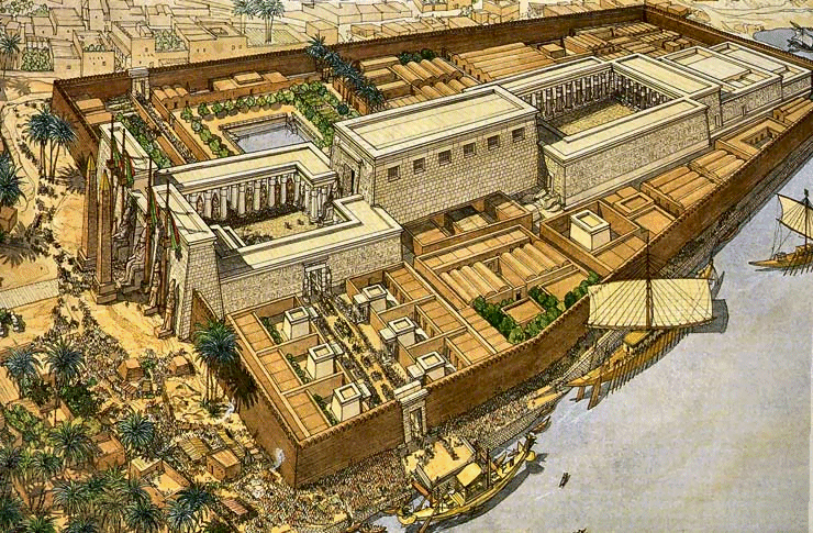 Tempel van Luxor - zo was het